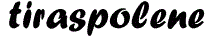 tiraspolene